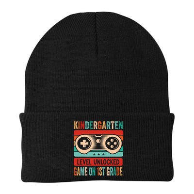 Kindergarten Level Unlocked Game On 1St Grade Video Gamer Meaningful Gift Beanie