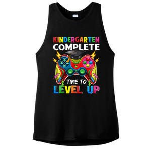 Kindergarten Level Unlocked Game To School Gift Ladies PosiCharge Tri-Blend Wicking Tank