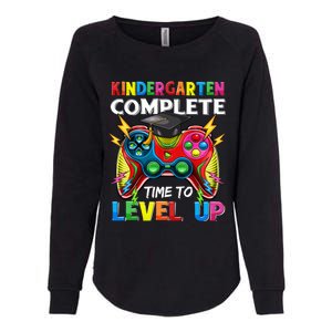 Kindergarten Level Unlocked Game To School Gift Womens California Wash Sweatshirt