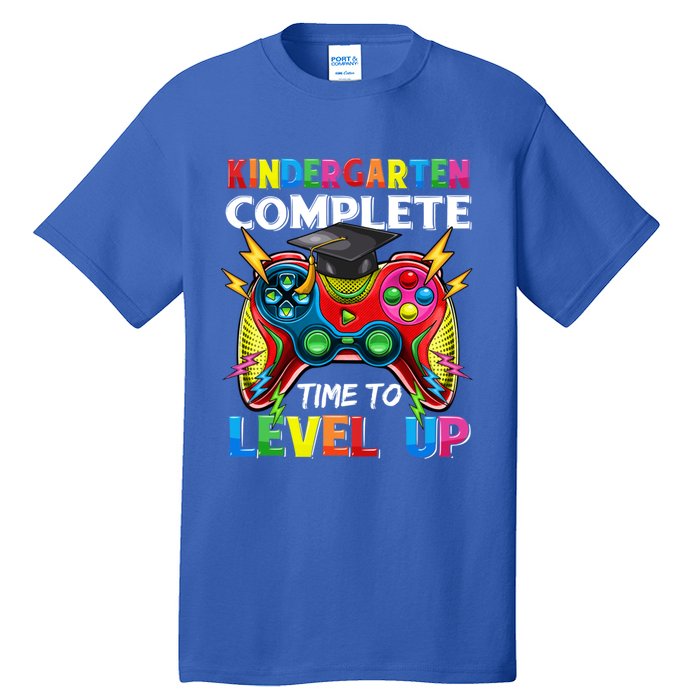 Kindergarten Level Unlocked Game To School Gift Tall T-Shirt