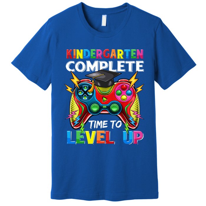 Kindergarten Level Unlocked Game To School Gift Premium T-Shirt