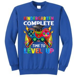 Kindergarten Level Unlocked Game To School Gift Tall Sweatshirt