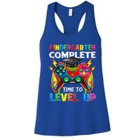 Kindergarten Level Unlocked Game To School Gift Women's Racerback Tank