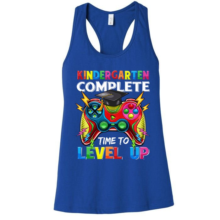 Kindergarten Level Unlocked Game To School Gift Women's Racerback Tank