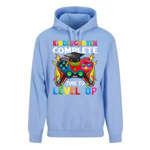 Kindergarten Level Unlocked Game To School Gift Unisex Surf Hoodie