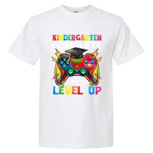 Kindergarten Level Unlocked Game To School Gift Garment-Dyed Heavyweight T-Shirt