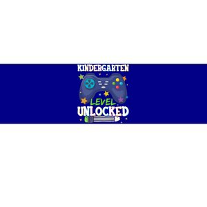 Kindergarten Level Unlocked Gamer Kinder Teacher Team Gift Bumper Sticker