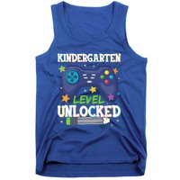 Kindergarten Level Unlocked Gamer Kinder Teacher Team Gift Tank Top