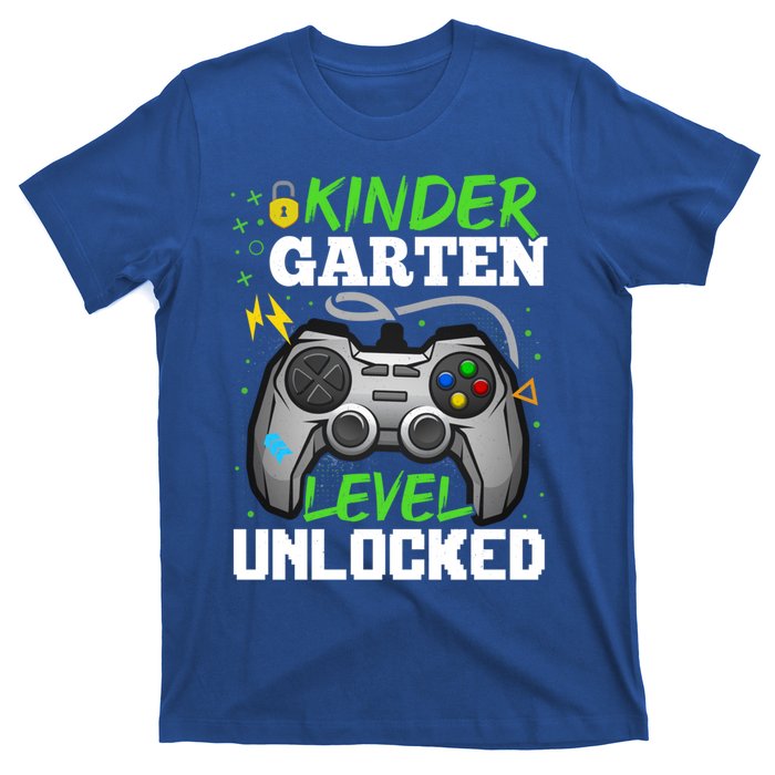 Kindergarten Level Unlocked Video Game Team Kindergarten Gift T-Shirt