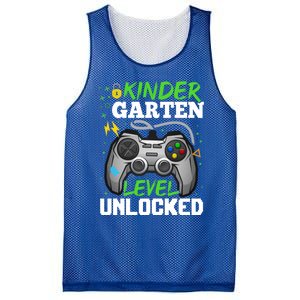 Kindergarten Level Unlocked Video Game Team Kindergarten Gift Mesh Reversible Basketball Jersey Tank