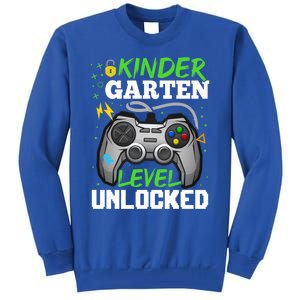 Kindergarten Level Unlocked Video Game Team Kindergarten Gift Tall Sweatshirt