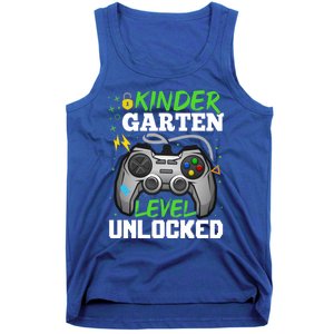 Kindergarten Level Unlocked Video Game Team Kindergarten Gift Tank Top