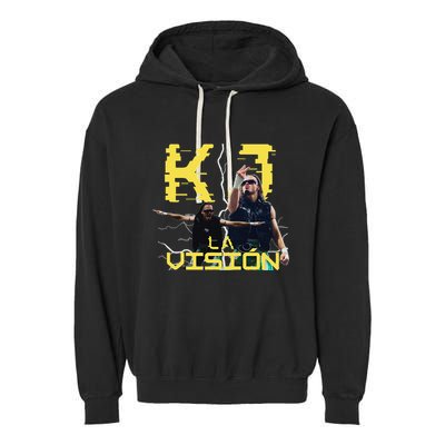 Kj La Vision Garment-Dyed Fleece Hoodie