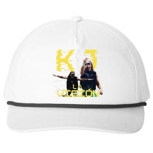 Kj La Vision Snapback Five-Panel Rope Hat