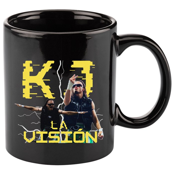 Kj La Vision 11oz C Handle Ceramic Mug