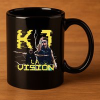 Kj La Vision 11oz C Handle Ceramic Mug