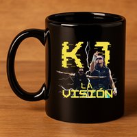 Kj La Vision 11oz C Handle Ceramic Mug