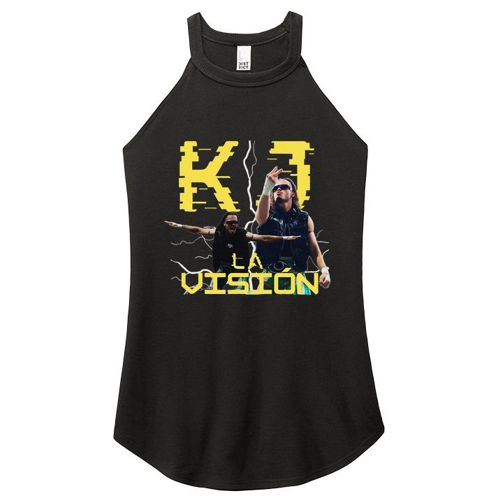 Kj La Vision Women's Perfect Tri Rocker Tank