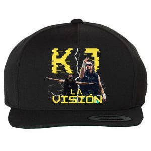 Kj La Vision Wool Snapback Cap