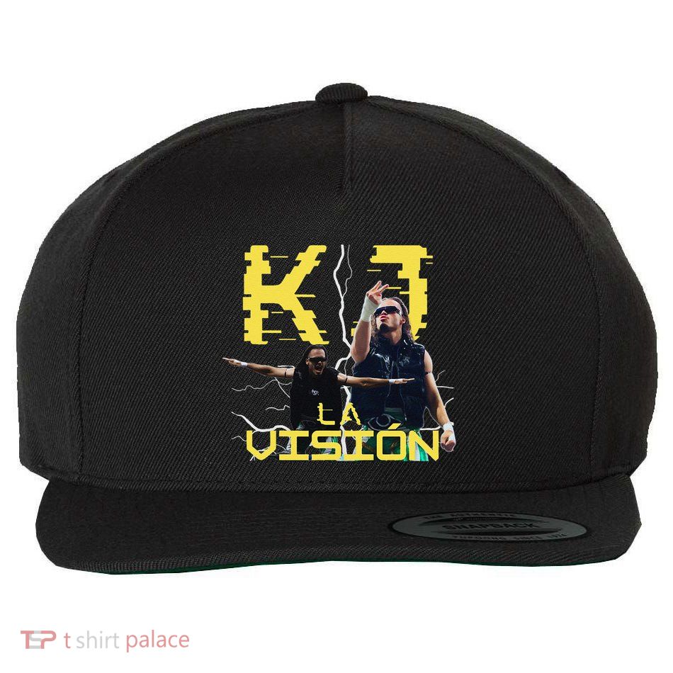 Kj La Vision Wool Snapback Cap