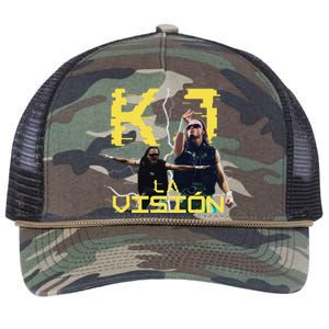 Kj La Vision Retro Rope Trucker Hat Cap