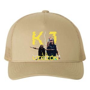 Kj La Vision Yupoong Adult 5-Panel Trucker Hat