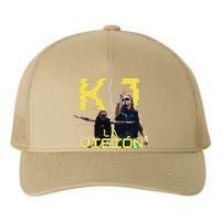 Kj La Vision Yupoong Adult 5-Panel Trucker Hat