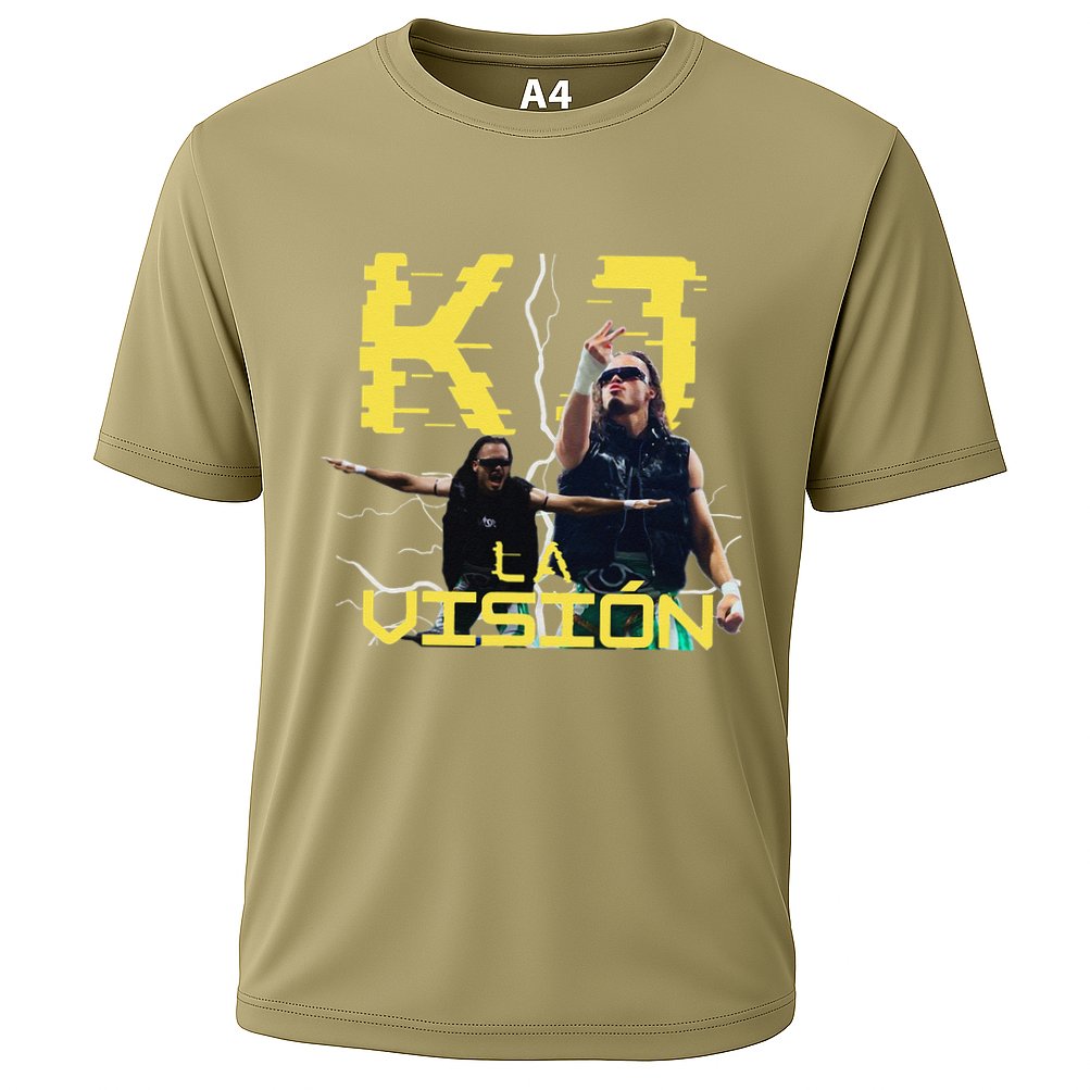Kj La Vision Cooling Performance Crew T-Shirt