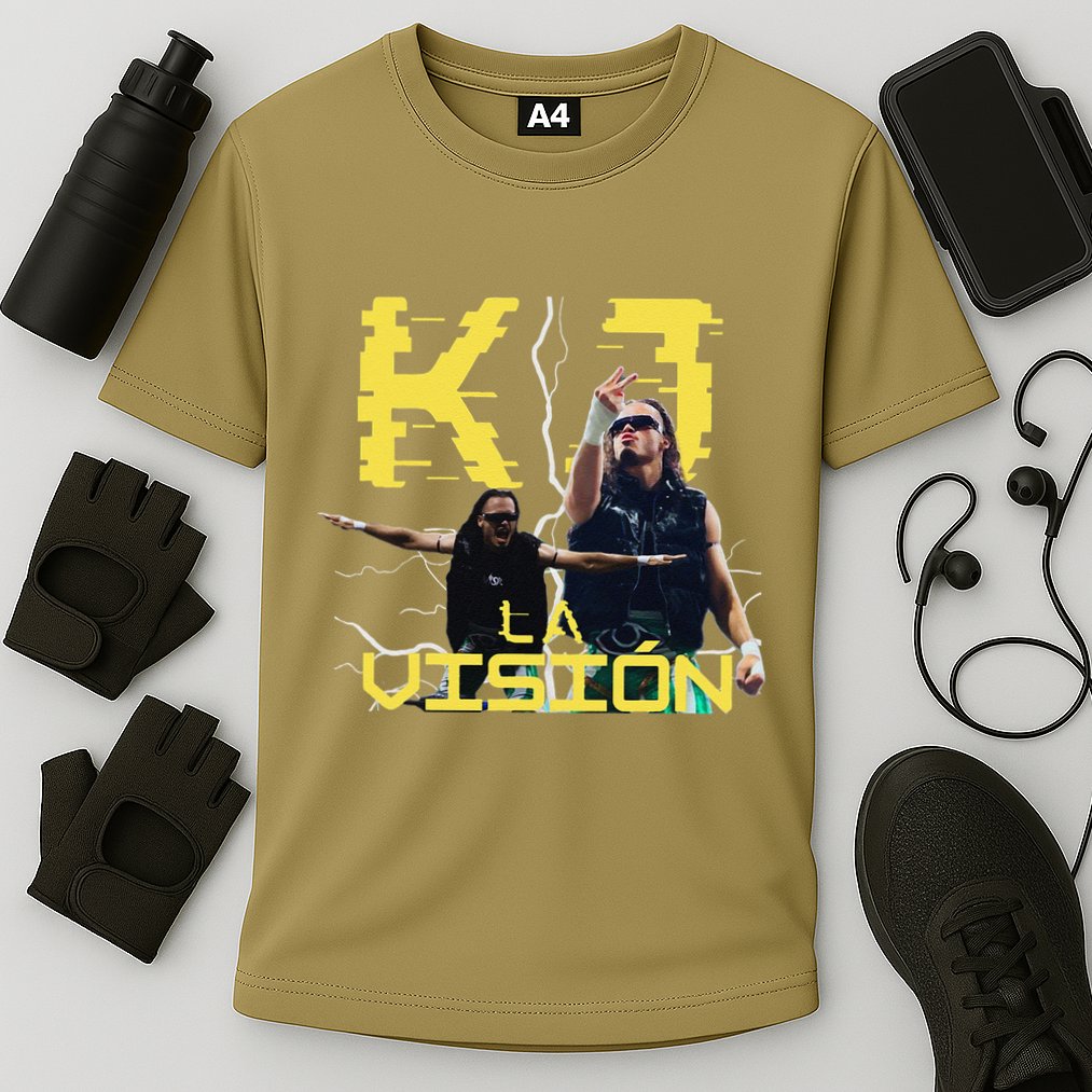 Kj La Vision Cooling Performance Crew T-Shirt