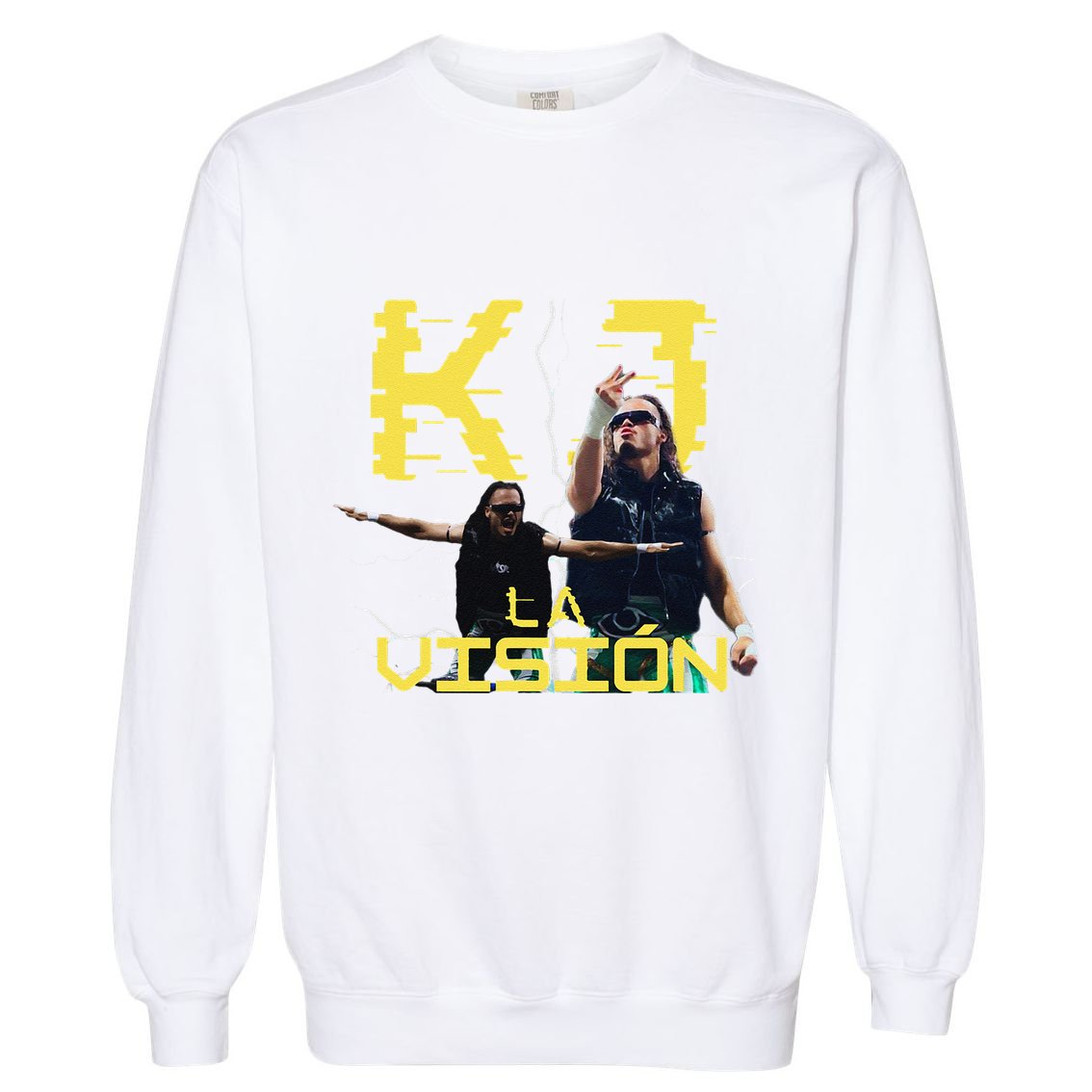 Kj La Vision Garment-Dyed Sweatshirt