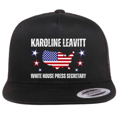 Karoline Leavitt White House Press Secretary Flatbill Hat