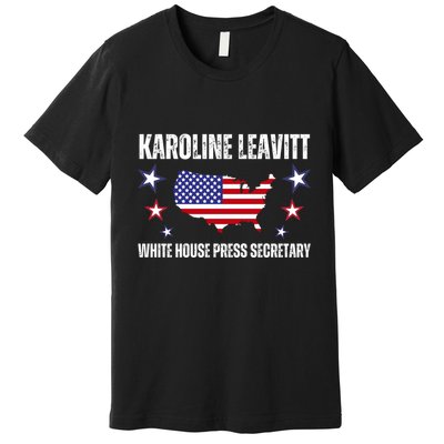 Karoline Leavitt White House Press Secretary Premium T-Shirt