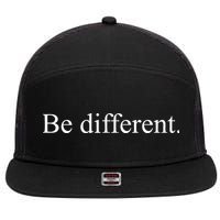 Kendrick Lamar Wearing Be Different 7 Panel Mesh Trucker Snapback Hat