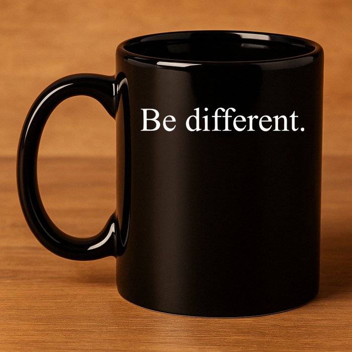Kendrick Lamar Wearing Be Different 11oz C Handle Ceramic Mug