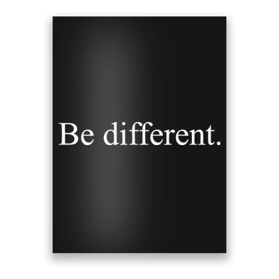 Kendrick Lamar Wearing Be Different Poster