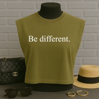 Kendrick Lamar Wearing Be Different Garment-Dyed Women's Muscle Tee