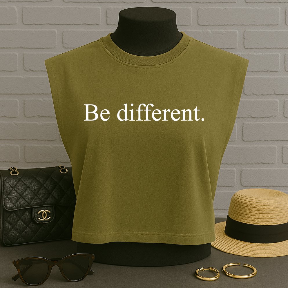 Kendrick Lamar Wearing Be Different Garment-Dyed Women's Muscle Tee