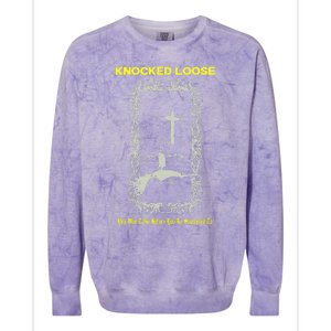 Knocked Loose You Won’T Go Before You’Re Supposed To Colorblast Crewneck Sweatshirt