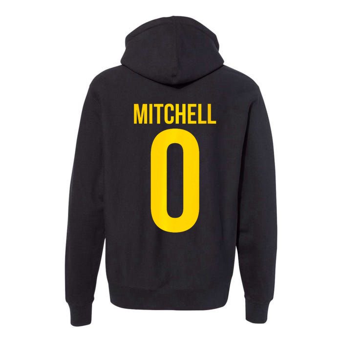 Kelsey Mitchell: 0 Front & Back Name Number Shirsey Ind Premium Hoodie