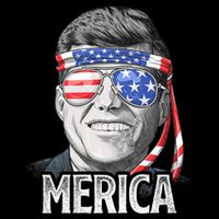 Kennedy Merica 4th Of July President Jfk American Flag Backpack