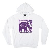 Keep Memories Alive Alzheimers Disease Awareness Hoodie