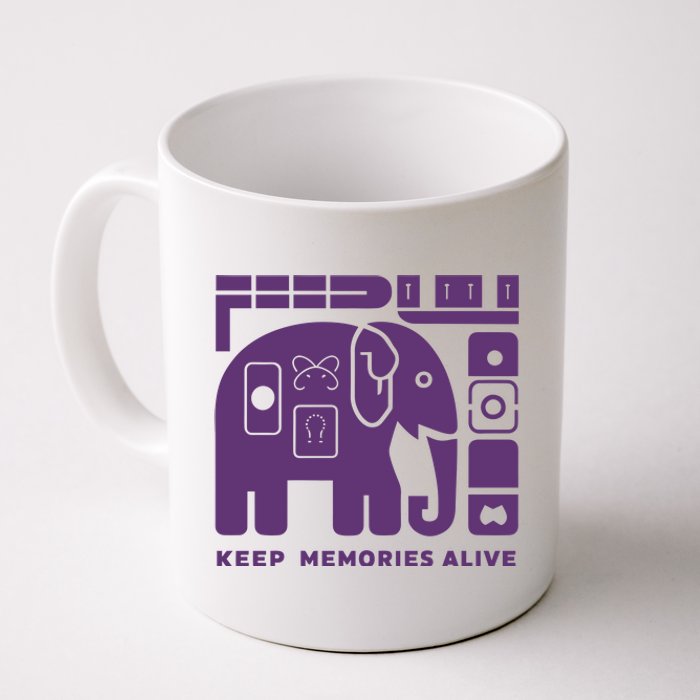 Keep Memories Alive Alzheimers Disease Awareness Coffee Mug