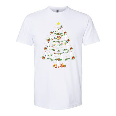 Karate Martial Art Lover Xmas Lighting Karate Christmas Tree Softstyle CVC T-Shirt