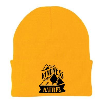 Kindness Matters Anti Bullying Kind Week Unity Day Cool Gift Knit Cap Winter Beanie