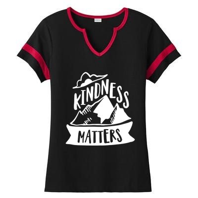 Kindness Matters Anti Bullying Kind Week Unity Day Cool Gift Ladies Halftime Notch Neck Tee