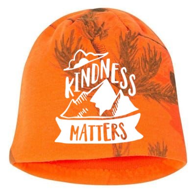 Kindness Matters Anti Bullying Kind Week Unity Day Cool Gift Kati - Camo Knit Beanie