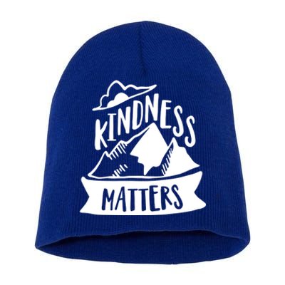 Kindness Matters Anti Bullying Kind Week Unity Day Cool Gift Short Acrylic Beanie