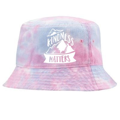 Kindness Matters Anti Bullying Kind Week Unity Day Cool Gift Tie-Dyed Bucket Hat