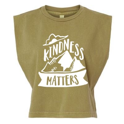 Kindness Matters Anti Bullying Kind Week Unity Day Cool Gift Garment-Dyed Women's Muscle Tee