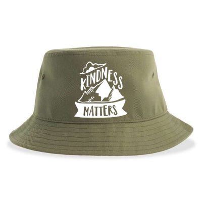 Kindness Matters Anti Bullying Kind Week Unity Day Cool Gift Sustainable Bucket Hat